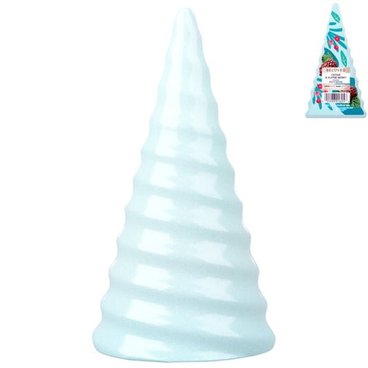 Beloved Cedar & Alpine Berry Scented Vegan Bath Bomb (1 Count) Shimmery Blue Unicorn - Shaped - Dollar Fanatic