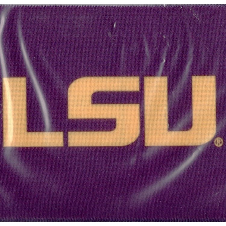 Novelty LSU Tigers Purple Elastic Bandage Sports Wrap with Clips (3" x 54") - Dollar Fanatic