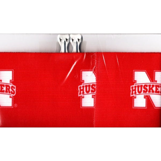 Novelty Nebraska Cornhuskers Elastic Bandage Sports Wrap with Clips (3" x 54") - Dollar Fanatic
