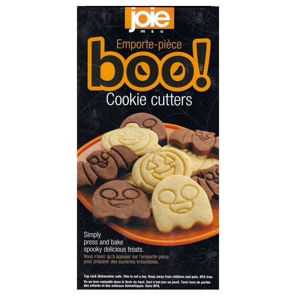 Joie Holiday-Shaped Cookie Cutter Set - Boo Halloween (3-Piece Set) - DollarFanatic.com
