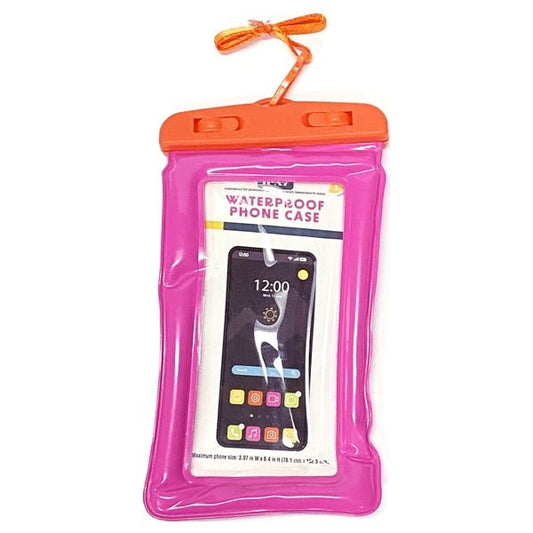 Ankyo Waterproof Phone Case Protective Pouch - Pink (Maximum Phone Size 3.07" x 6.4") - Dollar Fanatic