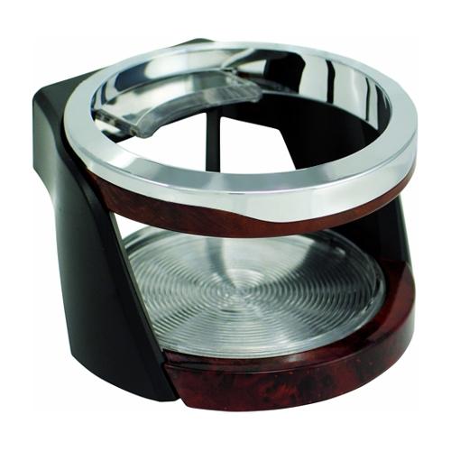 Bell Air Vent Drink Holder (Chrome with Burlwood Trim) - DollarFanatic.com