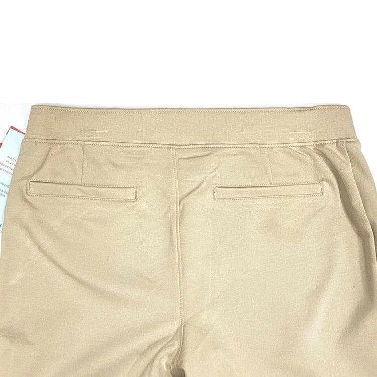 Cat & Jack Kids Uniform Ponte - Knit Jeggings Pants - Beige (Size XL - 14/16) Low Pill, Shrink & Fade Resistant - Dollar Fanatic