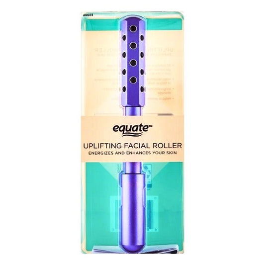 Equate Uplifting Facial Roller - Purple (7.5") Infused with Geranium, Energizes and Enhances Skin - Dollar Fanatic