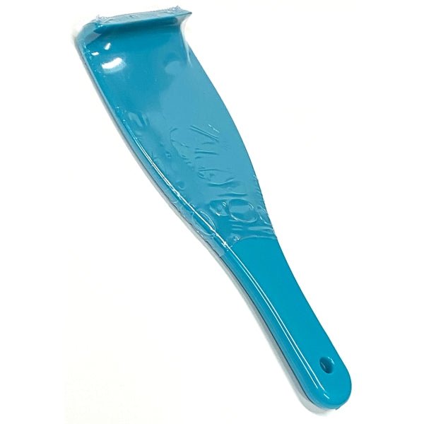 Foot Exfoliator Buffer with Handle - Blue/White (1 Count) - Dollar Fanatic