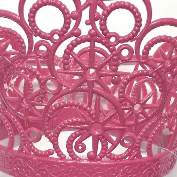 Horizon Wicked Glitter Tiara Crown and Wand - Pink (2 - Piece Set) Glitz & Glam Fun! - Dollar Fanatic