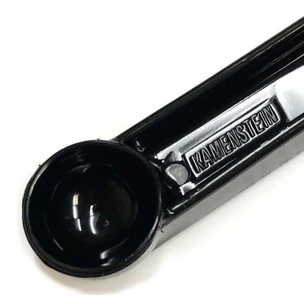 Kamenstein 2 - Piece Kitchen Scoop Tool Set - Double Melon Baller and Spaghetti Fork Scoops (Black) - Dollar Fanatic