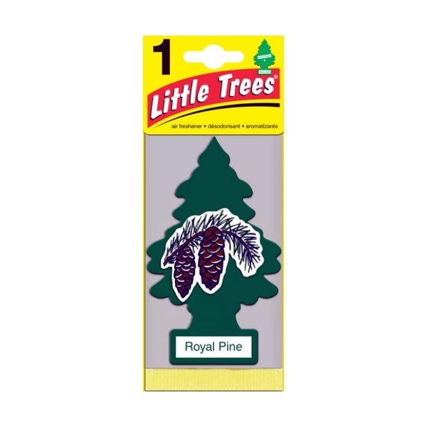 Little Trees Hanging Car Air Freshener - Royal Pine Scent (1 Count) - Dollar Fanatic