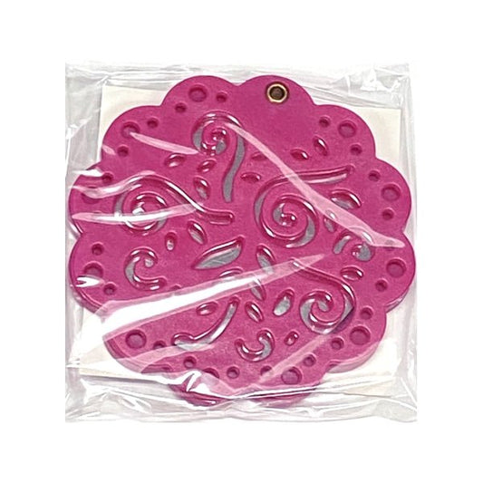 Modesa Floral Compact Mirror On - the - Go (2.75 in. dia.) Colors Vary - Dollar Fanatic