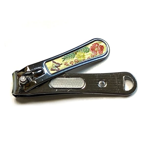 Nail Care Fingernail Clipper - Butterfly Floral (1 Count) - Dollar Fanatic