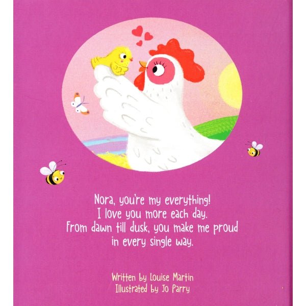 Nora I Love You, a Bushel and a Peck Personalized Name Picture Book (Hardcover Book) - Dollar Fanatic