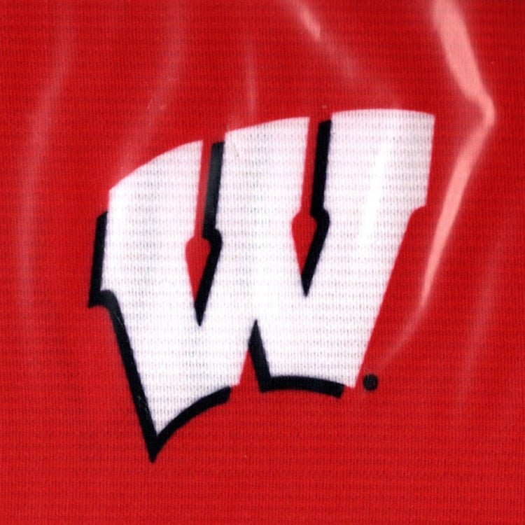 Novelty Wisconsin Badgers Red Elastic Bandage Sports Wrap with Clips (3" x 54") - Dollar Fanatic