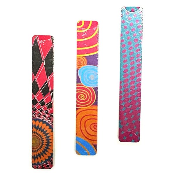 Trim Jumbo Wide Emery Board Nail File (7" X 1.12") Colors Vary - Dollar Fanatic