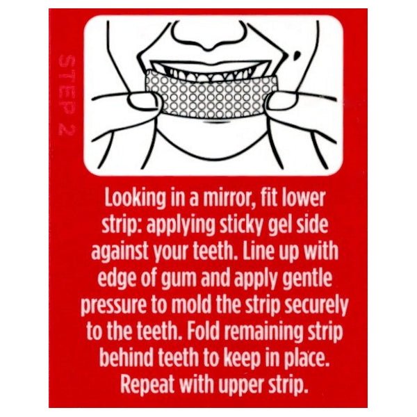 Ultimate White Dental Strips Whitening Kit - Standard (6 - Piece Kit) 3 - Day Treatment - Dollar Fanatic