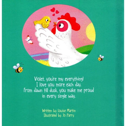 Violet I Love You, a Bushel and a Peck Personalized Name Picture Book (Hardcover Book) - Dollar Fanatic