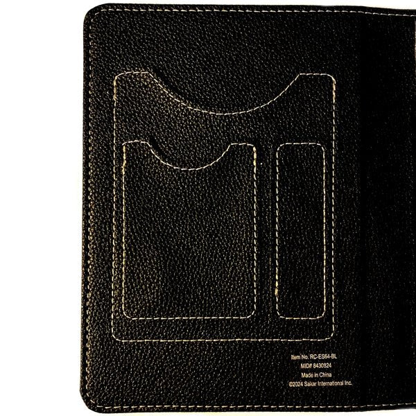 Vivitar E - Reader Folio Protective Case - Black Faux Leather (Fits 6.8" E - Readers, such as, Kindle Paperwhite) - Dollar Fanatic