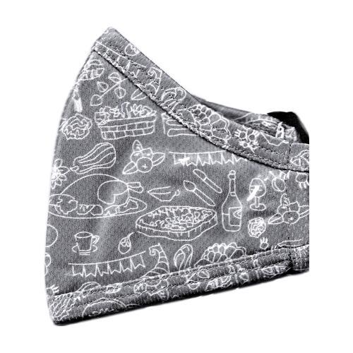 Boomer Naturals Fall Holiday Kids 3-Layer Fabric Face Mask with Ear Loops (1 Count) Select Style & Size - DollarFanatic.com