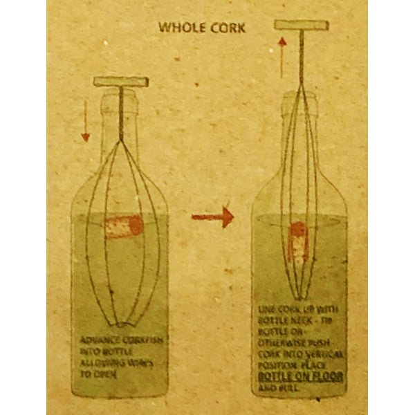 Corkfish Wine Bottle Cork Remover (11") - DollarFanatic.com