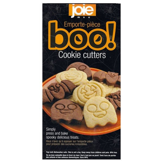 Joie Holiday-Shaped Cookie Cutter Set - Boo Halloween (3-Piece Set) - DollarFanatic.com