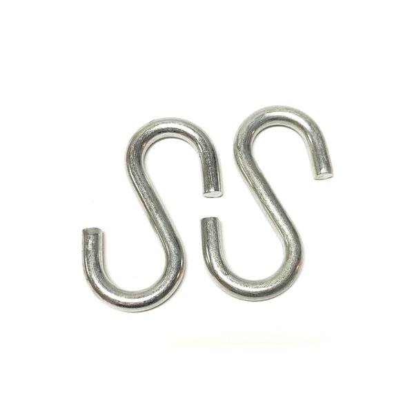 KingChain 5/16" x 3" #120 S Hooks (2 Pack) Heavy Duty - DollarFanatic.com