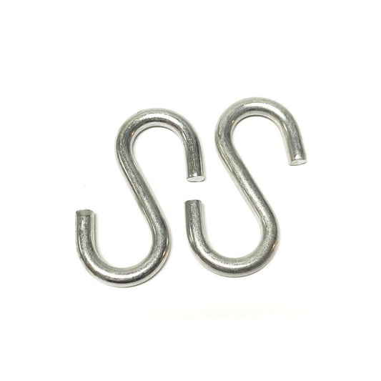 KingChain 5/16" x 3" #120 S Hooks (2 Pack) Heavy Duty - DollarFanatic.com