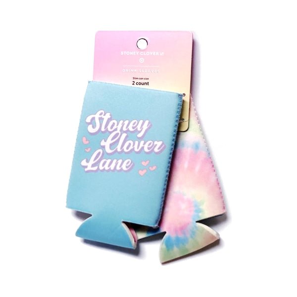 Stoney Clover Lane Beverage Sleeves Holders - Tie Dye (Blue & Multicolor) - DollarFanatic.com