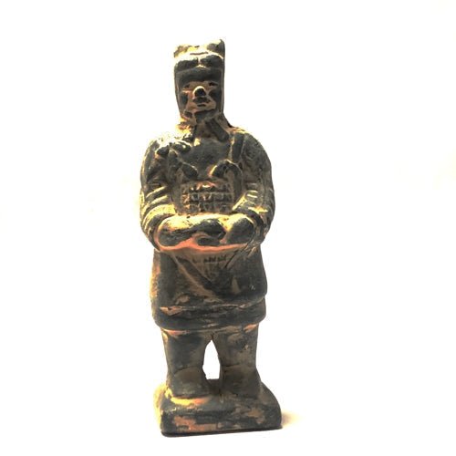 Wang's Terracotta Warrior Soldier Mini Figurine (up to 3.5") - DollarFanatic.com